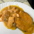 El cooksnap de Laura Maple cuando hizo Salmón en salsa de Naranja.