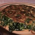 El cooksnap de Diego Sylvester cuando hizo Tortilla de Kale.