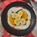 El cooksnap de Melani Mendoza cuando hizo Pancake de harina integral.