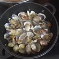 El cooksnap de NOEL DIEZ cuando hizo Almejas al ajillo en salsa.
