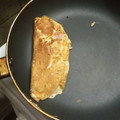 El cooksnap de Reina Godoy cuando hizo Omelette de huevo con paleta y queso.