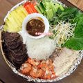 Cooksnap của Jung Bubii khi họ làm theo món Bánh tráng cuốn thịt heo