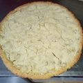 El cooksnap de Mari Curufil cuando hizo Tarta crumble de manzanas🍎🍎.