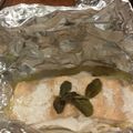 hbrewer's cooksnap of when they made Lemon Butter Mint Salmon Fillets.