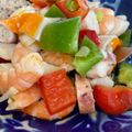 El cooksnap de Irene-Guirao cuando hizo Salpicón marinero.