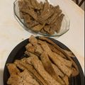 El cooksnap de María Luz Mariano cuando hizo Grisines de harina integral.