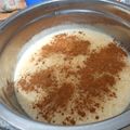 El cooksnap de Eugenia cuando hizo Arroz con leche y canela.