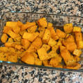 El cooksnap de Alina Iova cuando hizo Calabaza al horno.