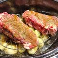 Cooksnap από Δέσποινα Καρπούζα στη συνταγή Μοσχαρίσιες μπριζόλες στη γάστρα