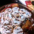 Kaylee's cooksnap of when they made Easy Cinnamon Rolls.