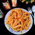 Sonika Gupta's cooksnap of when they made Red Sauce Pasta with Olives.