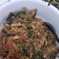 Cooksnap dari Ajeng Dewi S untuk resep Pindang Suwir Masak Kemangi