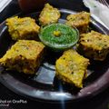 Disha Prashant Chavda's cooksnap of when they made પાલક ચણા લોટ ઢોકળા.