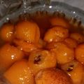 El cooksnap de Noelia cuando hizo Nísperos en almíbar.