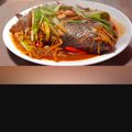 林惠珠 的 紅燒吳郭魚 cooksnap