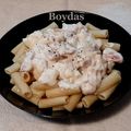 Cooksnap από Boydas Mplue στη συνταγή Μακαρονάδα αλά κρεμ με μπέικον και μανιτάρια