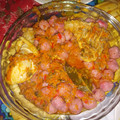 El cooksnap de Anhy Hernández cuando hizo Ñoquis de papa y remolacha.