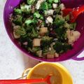 El cooksnap de Ossara Lamas cuando hizo Ensalada de brócoli con manzana.