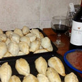 El cooksnap de mario rivadavia cuando hizo Empanadas de carne cortada a cuchillo.