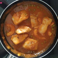El cooksnap de Cocinando cuando hizo Merluza en salsa Mediterránea 🐟.