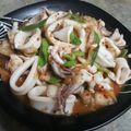Hui lin Yang 的 泡菜炒中卷 cooksnap