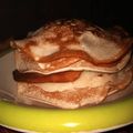 Khady Dharuna's cooksnap of when they made Fluffy Pancakes drizzled with honey.