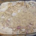 El cooksnap de erika solis cuando hizo Espaguetti a la crema con tocino.
