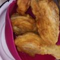 El cooksnap de Cintia Ruiz cuando hizo Pollo a la Kentucky.