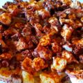 El cooksnap de Oswaldo Hinke cuando hizo Pulpo a la gallega con pimentón.