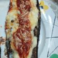 El cooksnap de Vale Ribeiro cuando hizo Berenjenas 🍆🍆rellenas 😋😋.