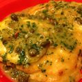 Ryan Goodwin's cooksnap of when they made Chicken Piccata.