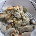 El cooksnap de anidominguezcordoba cuando hizo Fideos con mejillones.