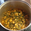 El cooksnap de Antonio Gonzalez cuando hizo Garbanzos con espinacas.
