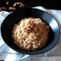 il Anna Vella quando ha preparato Risotto parmigiano e noci