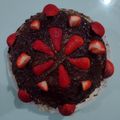 El cooksnap de Federico Morelli cuando hizo Torta de chocolate con ganache de chocolate y frutillas. 🍓🍓🍓.
