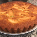 El cooksnap de María Belén Bilbao cuando hizo Torta de manzanas.