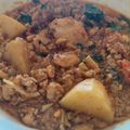 Fary Feroz's cooksnap of when they made Aloo Qeema 🍲🍲🍲.