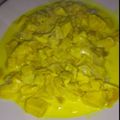 El cooksnap de Katherine Arias cuando hizo Strogonoff de pollo.