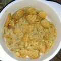 Cooksnap dari Monica Rasmona untuk resep STEAMED OATMEAL crumble camilan MPASI 8+