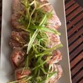 El cooksnap de Mariela S. Albornoz cuando hizo Solomillo de cerdo con ajos tiernos.
