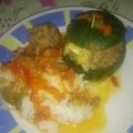 El cooksnap de Gustavo Maya cuando hizo Zapallito relleno a la cacerola.