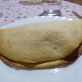 El cooksnap de Yáiza cuando hizo Piadina rellena de bacon, champiñones y queso.