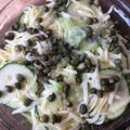 El cooksnap de Rosa cuando hizo Carpaccio de zapallitos.