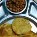 Gopal Bharadwaj's cooksnap of when they made Chola batura.