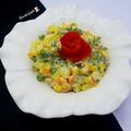 کوک اسنپ 👩‍🍳Hamideh بعد از امتحان کردن سالاد روسی.