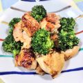 きゃんでぃ×2's cooksnap of when they made 鶏もも肉とブロッコリーの塩炒め.
