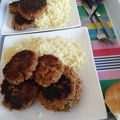 El cooksnap de Vivi Poli cuando hizo Hamburguesas de Soya.