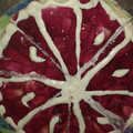 El cooksnap de carla cuando hizo Tarta de frutilla, dulce de leche y crema.