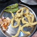 Reena Buddhdev's cooksnap of when they made વણેલા ગાંઠિયા (Vanela Ganthiya Recipe In Gujarati).