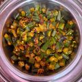 Seema gupta का कुकस्नैप जब उन्होंने शाही भिंडी (shahi bhindi recipe in Hindi) बनाया था।